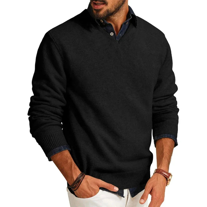 Nereo Soft Knit Sweater, view 2 - Elena Harper