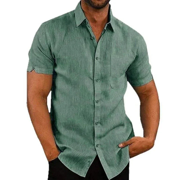 ELENA HARPER™  |  MEN'S LINEN SUMMER SHIRT