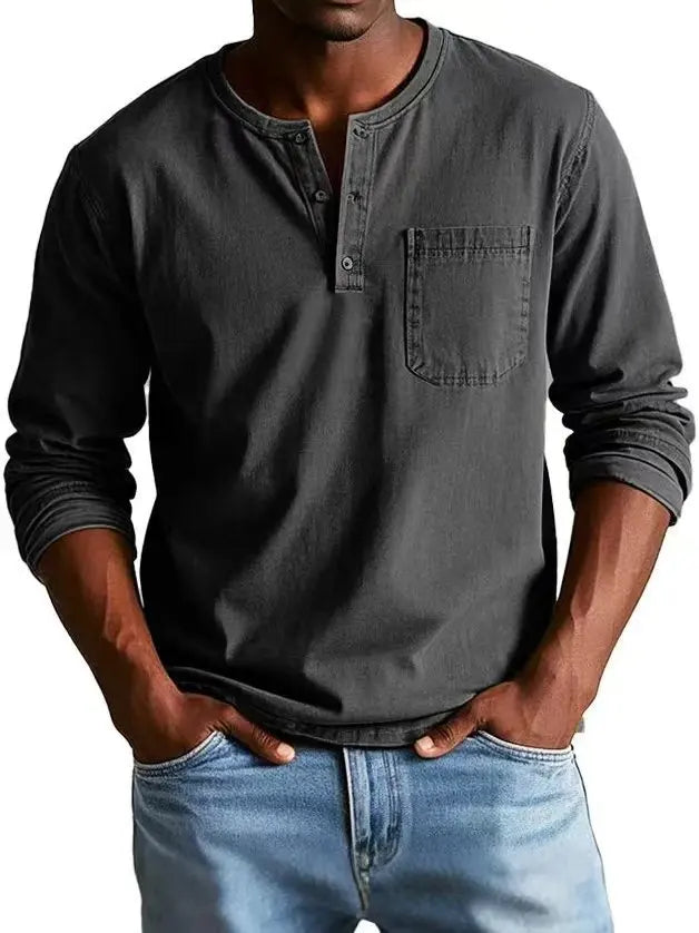 ELENA HARPER™  |  CLASSIC LONG-SLEEVED SHIRT FOR MEN