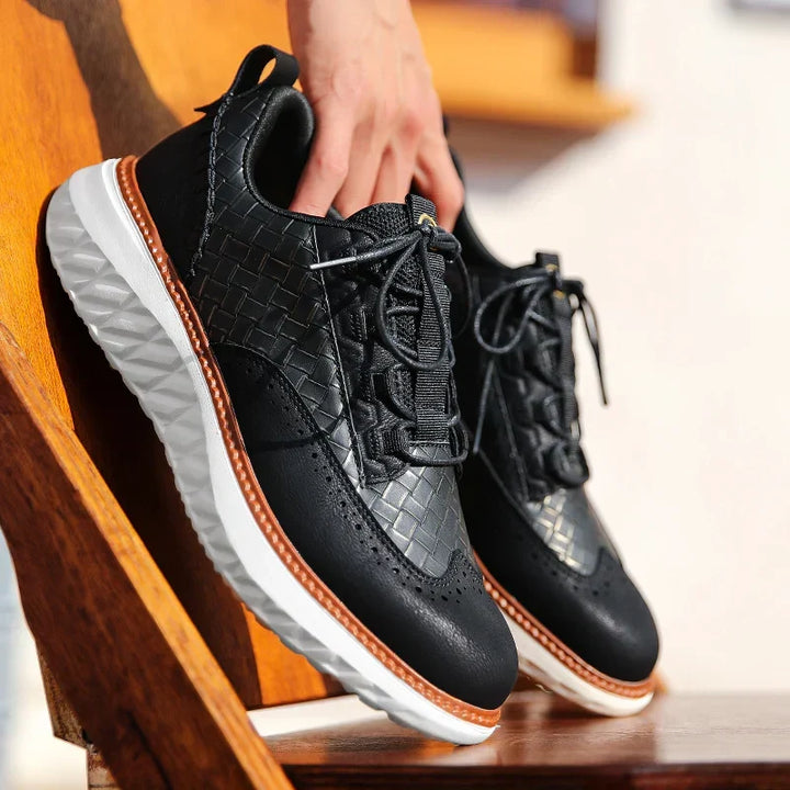 ELENA HARPER™  |  PREMIUM LEATHER SNEAKERS