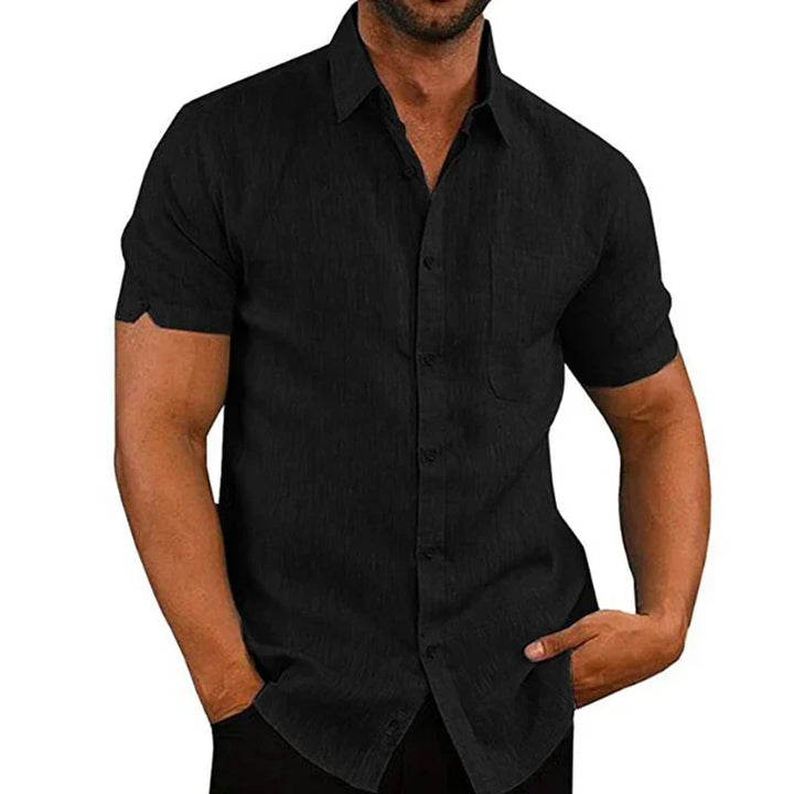 ELENA HARPER™  |  MEN'S LINEN SUMMER SHIRT