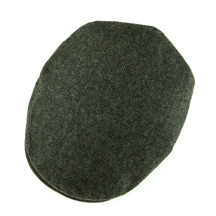 Men's Classic Herringbone Flat Cap for Timeless Style