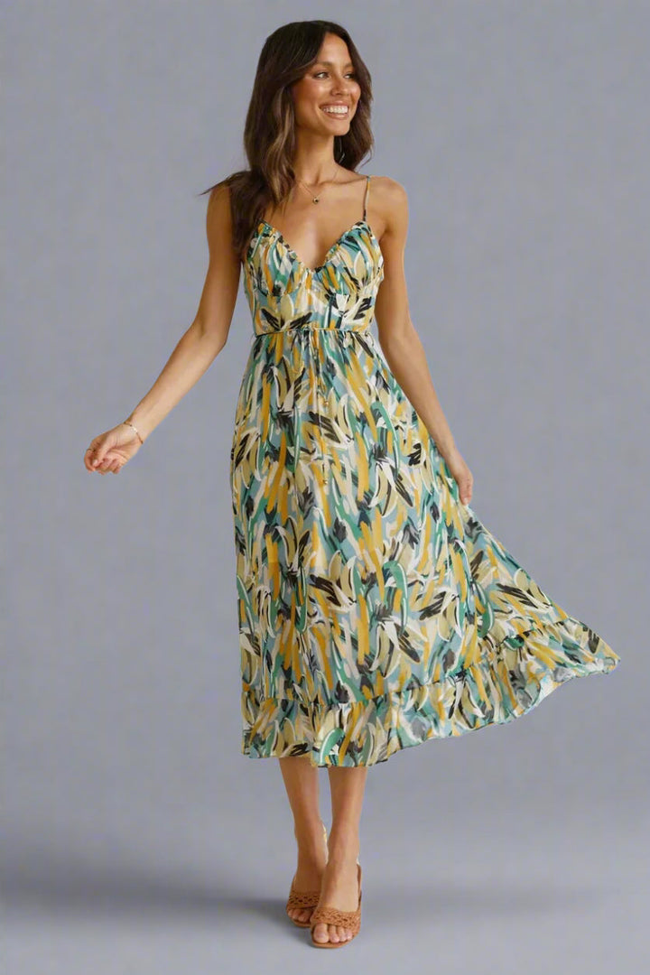Veltrunda Elegant Maxi Dress for Stylish Appearances - Elena Harper