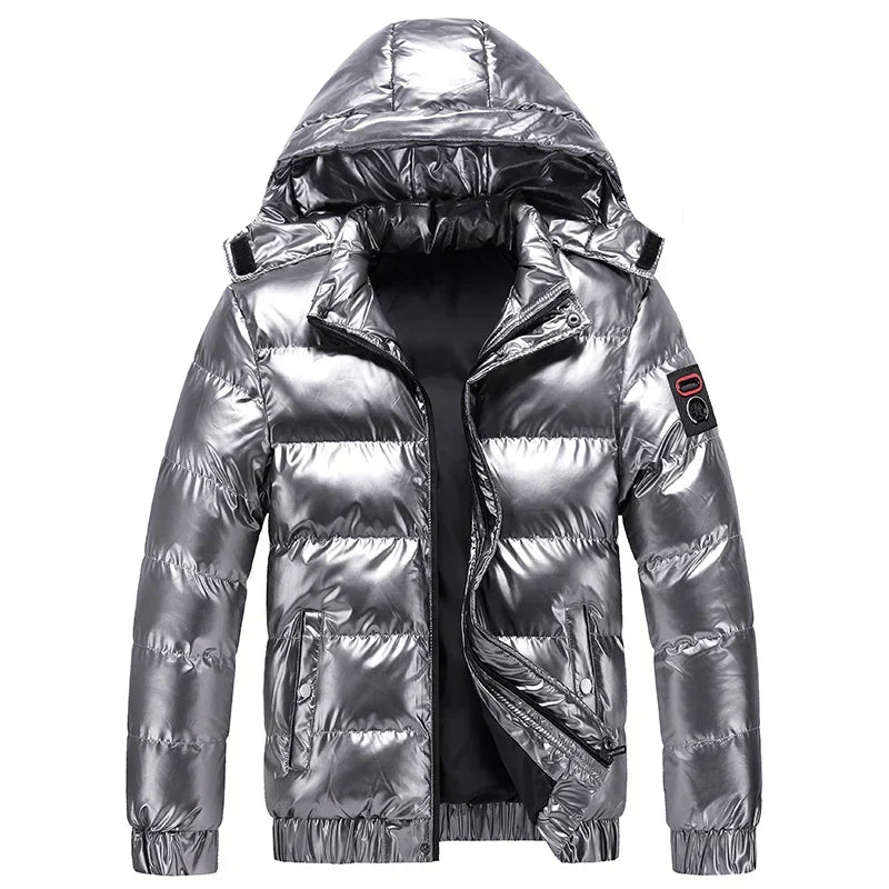 Kaleb Waterproof Winter Puffer Jacket, view 4 - Elena Harper