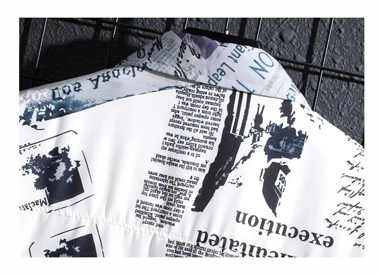 Classic Printed Shirt for Men - Elena Harper