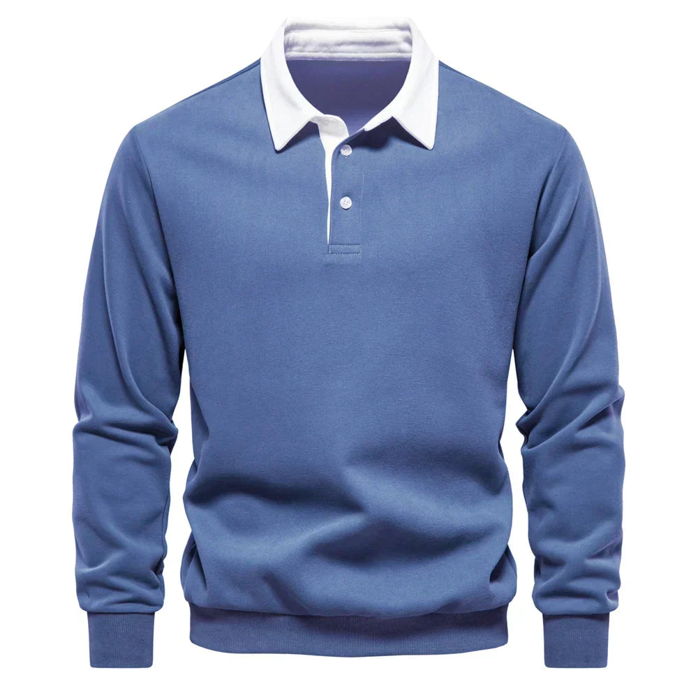 LAURENT MONACO | MEN'S POLO SWEATER