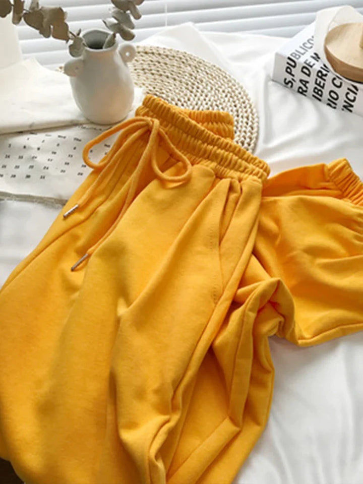 Maristella Plush Cozy Pants, view 4 - Elena Harper