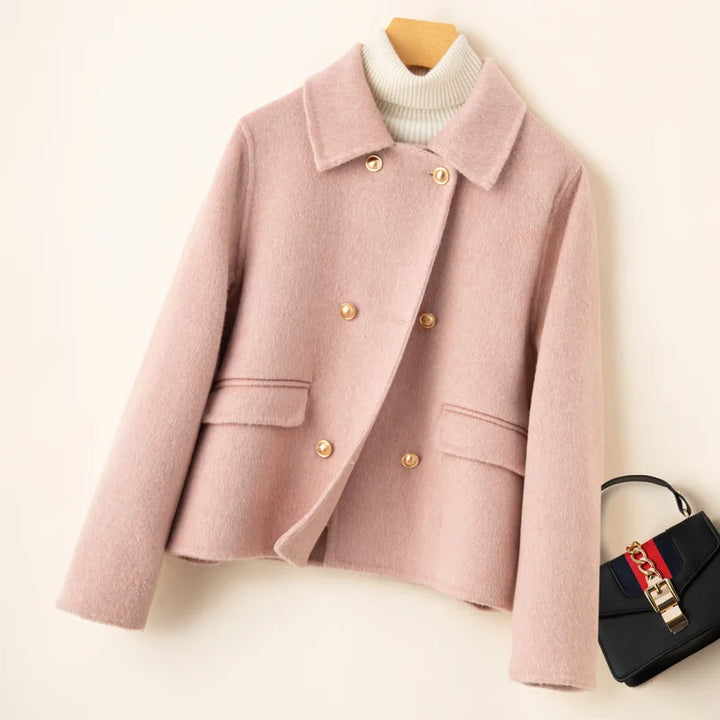 Women's Double-Faced Cashmere Coat Eloise - Elena Harper