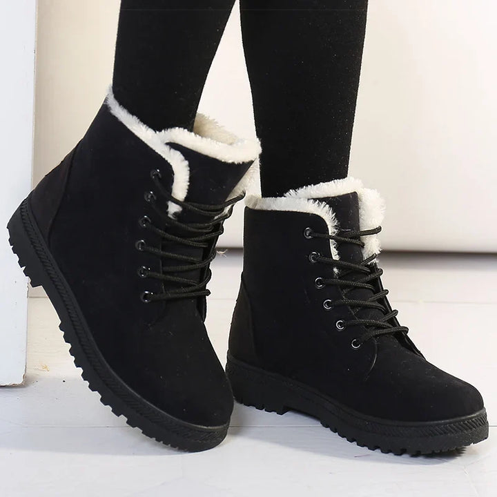 Elettra Soft Suede Ankle Boots - Elena Harper