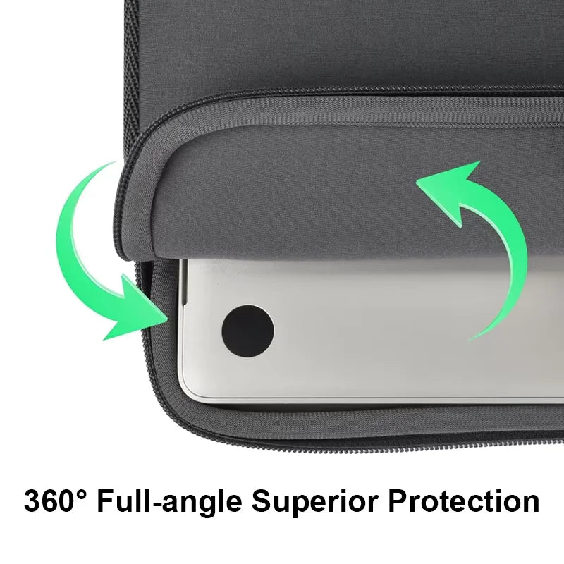 Padded Laptop Sleeve with Zipper Closure