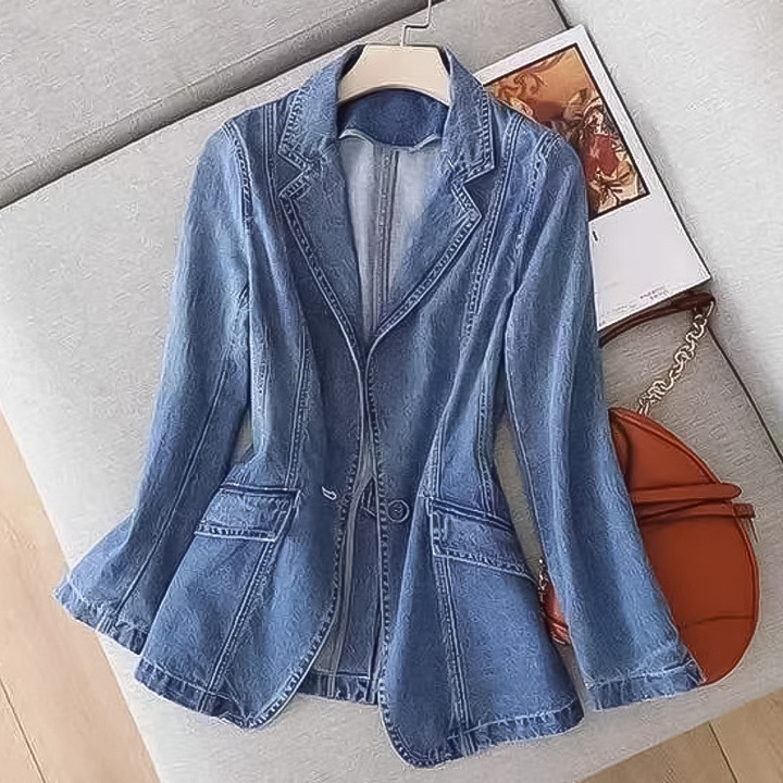 Cassidy - Modern Denim Blazer