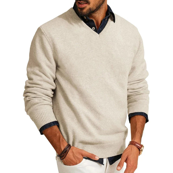 Nereo Soft Knit Sweater, view 7 - Elena Harper