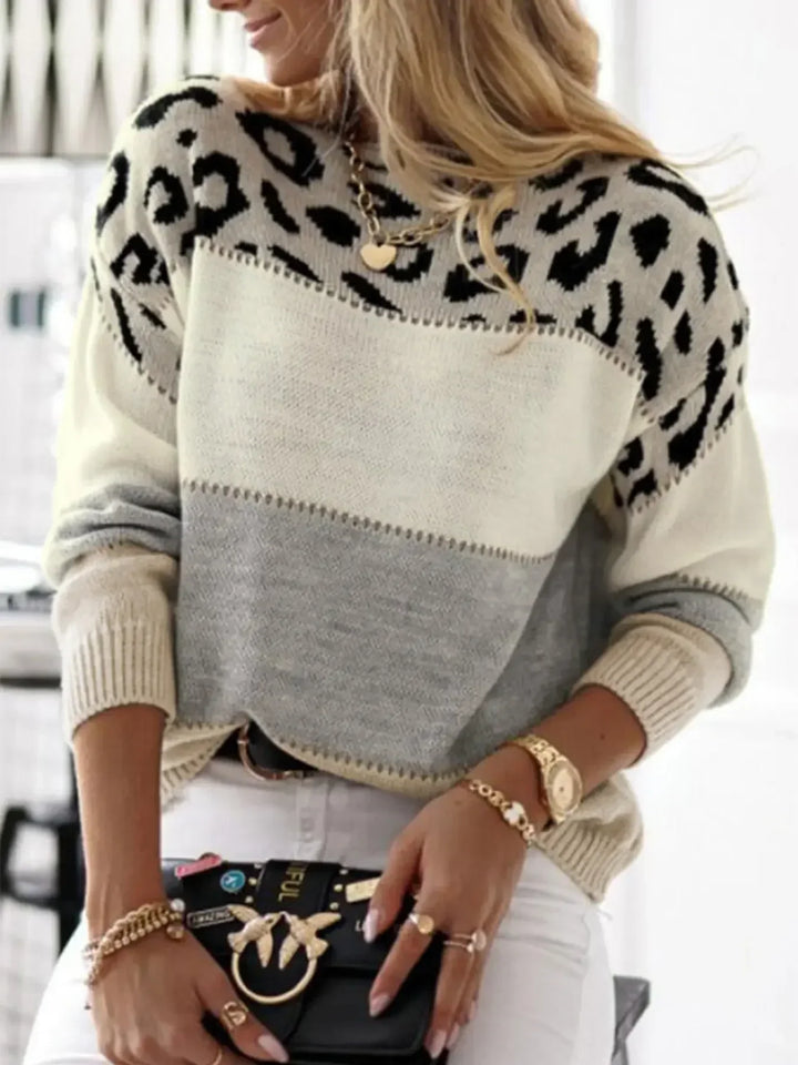 Chrystelle Elegant Sweater, view 7 - Elena Harper