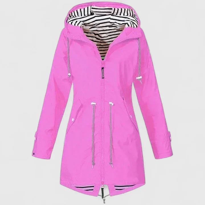 ANYA – STYLISH HOODED RAIN JACKET