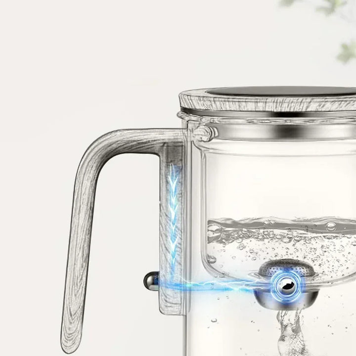 TeaMagnet Glass Teapot with Separate Filtration - Elena Harper