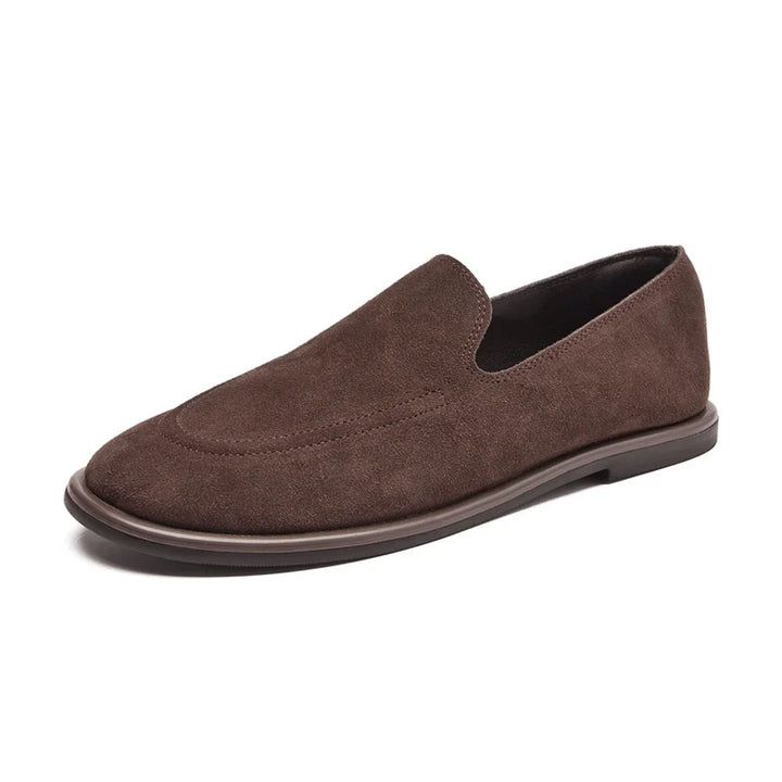 Giada Polished Slip-On Loafers, view 5 - Elena Harper