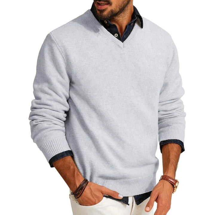 Nereo Soft Knit Sweater, view 3 - Elena Harper
