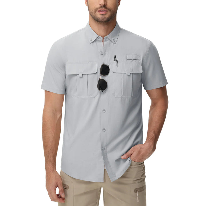 Leonello Soft Fabric Shirt, view 6 - Elena Harper