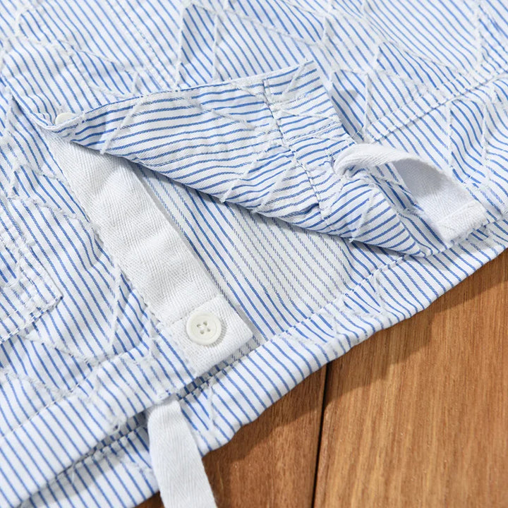 High-Quality Men's Business Blouse in Classic Blue