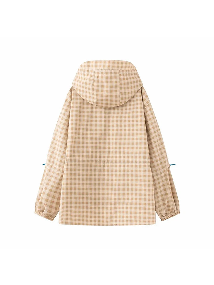 Giuseppina Soft Plaid Jacket, view 4 - Elena Harper