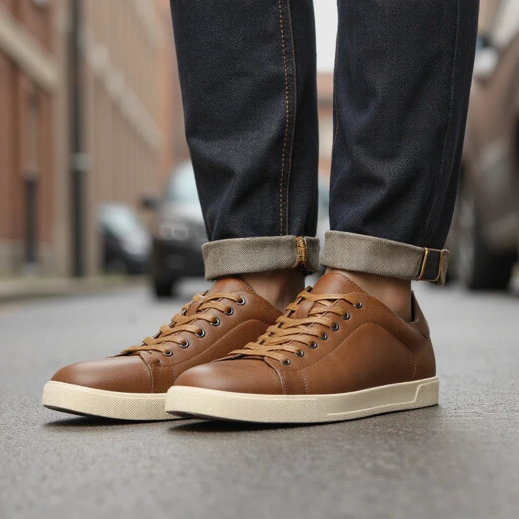 Casual Leather Sneakers