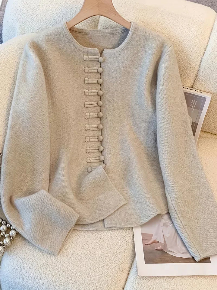 Aldobranda Comfortable Knit Sweater - Elena Harper