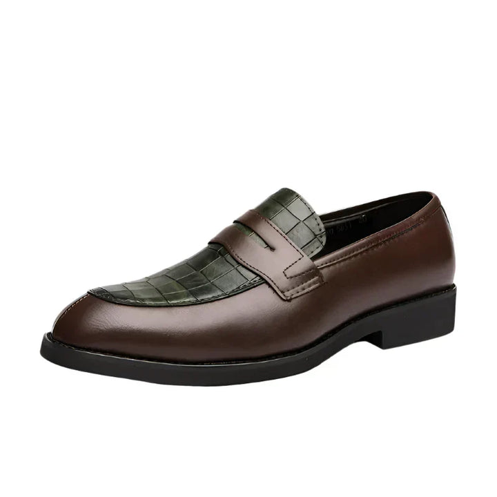 Ezequiel Crocodile Loafers - Elena Harper