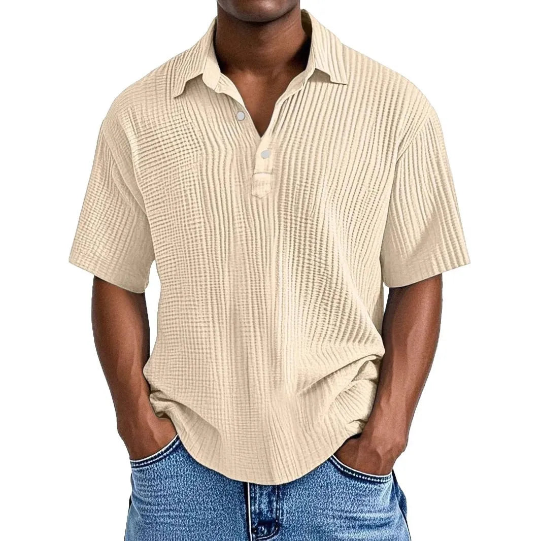 Retro Summer Shirt for Men - Elena Harper