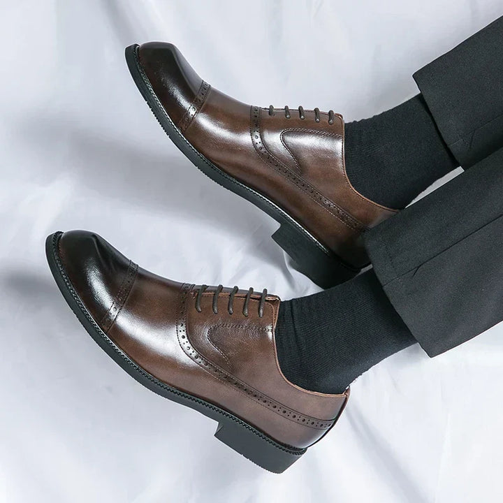 Luxury Leather Shoes - Elena Harper