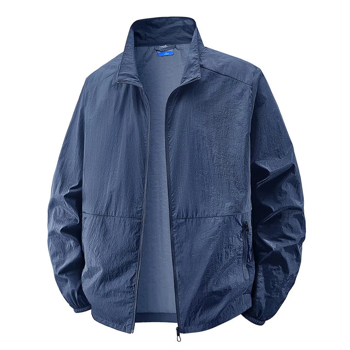 Lightweight Men's Multi-Pocket Jacket - Practical and Modern