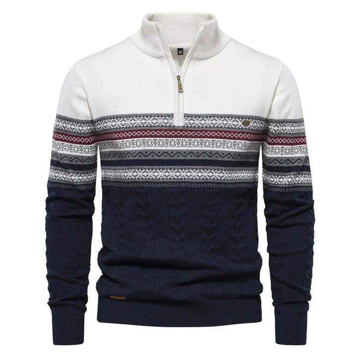 Clark Quarter Zip Jumper - Elena Harper