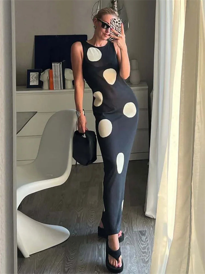 Nicoletta Soft Maxi Dress, view 7 - Elena Harper