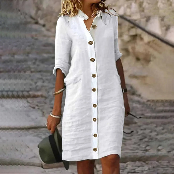 Bryn Stylish Short Dress With Tummy Coverage - Elena Harper