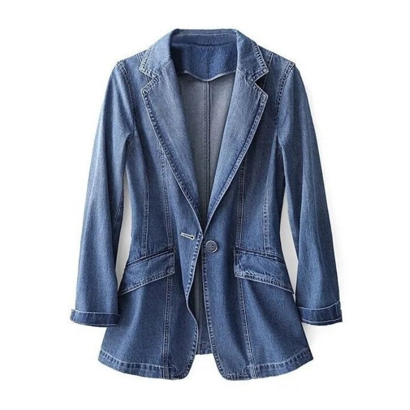 Cassidy - Modern Denim Blazer