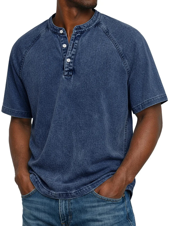 ELENA HARPER™  |  RETRO BUTTON-UP SHIRT FOR MEN