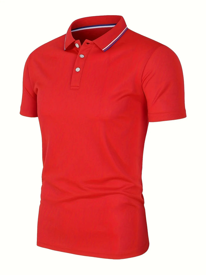 Laurent Monaco Classic Summer Polo for Men, view 4 - Elena Harper
