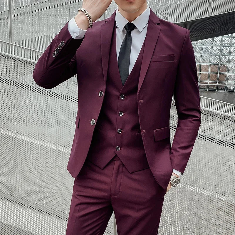 Elegant Business Suit for Men - Elena Harper