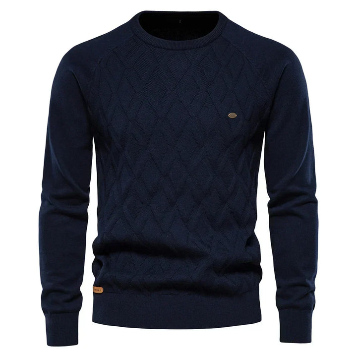 ELENA HARPER™  |  MEN'S CHECKED SWEATER