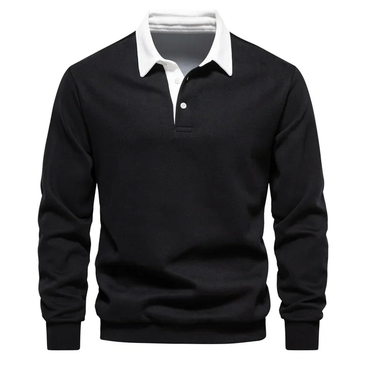 LAURENT MONACO | MEN'S POLO SWEATER