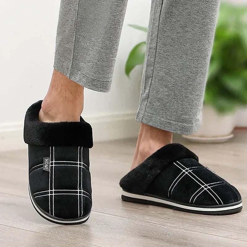 Barnaby Warm and Soft Slippers for Men - Elena Harper