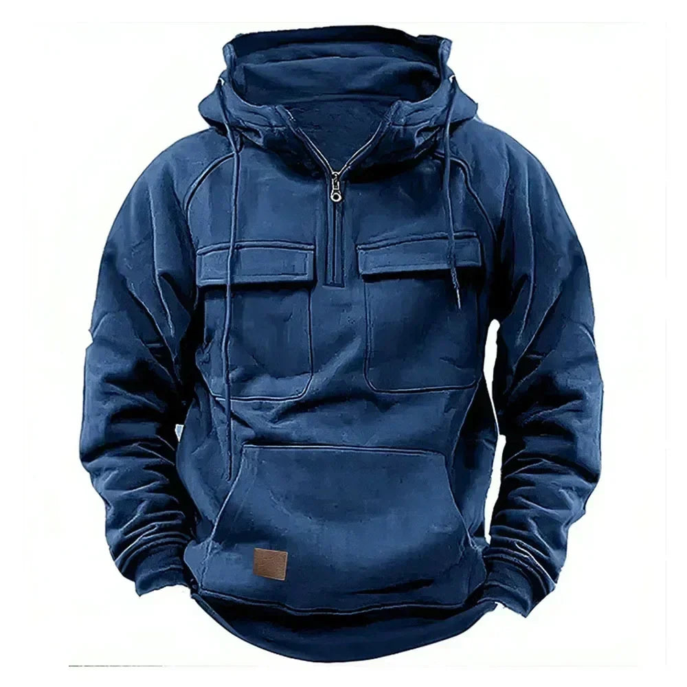William Multifunctional Winter Hoodie, view 8 - Elena Harper