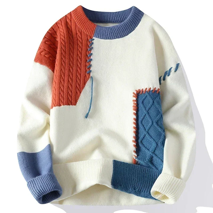 Marcellino Soft Fabric Sweater, view 3 - Elena Harper