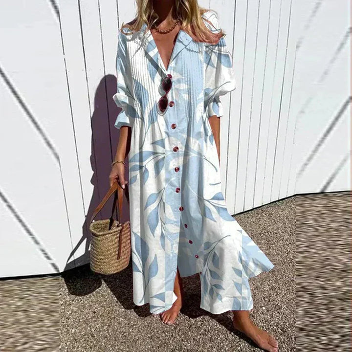 Poppy Boho Long Summer Dress - Elena Harper