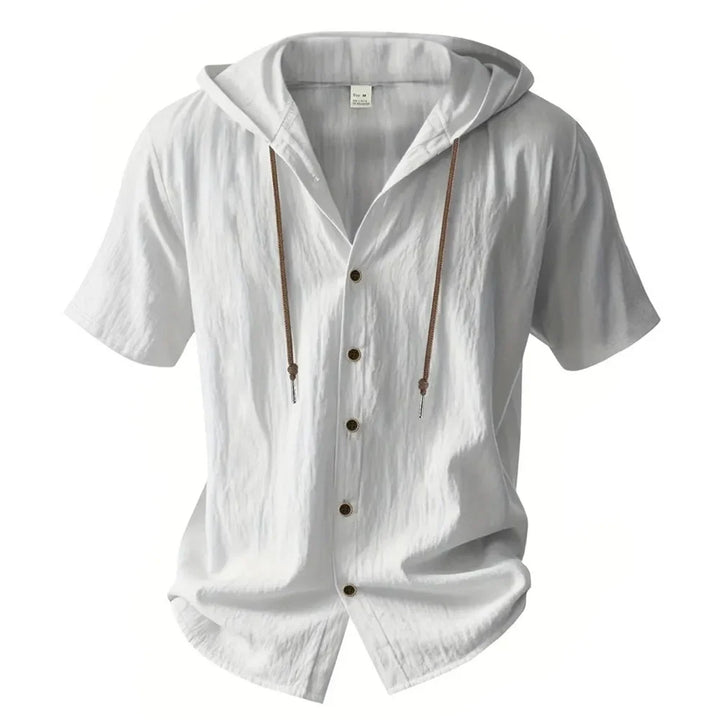 ELENA HARPER™  |  SUMMER HOODED SHIRT FOR MEN