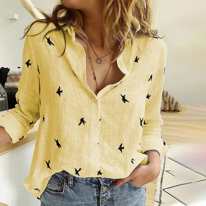Gabriela Soft Draped Blouse - Elena Harper
