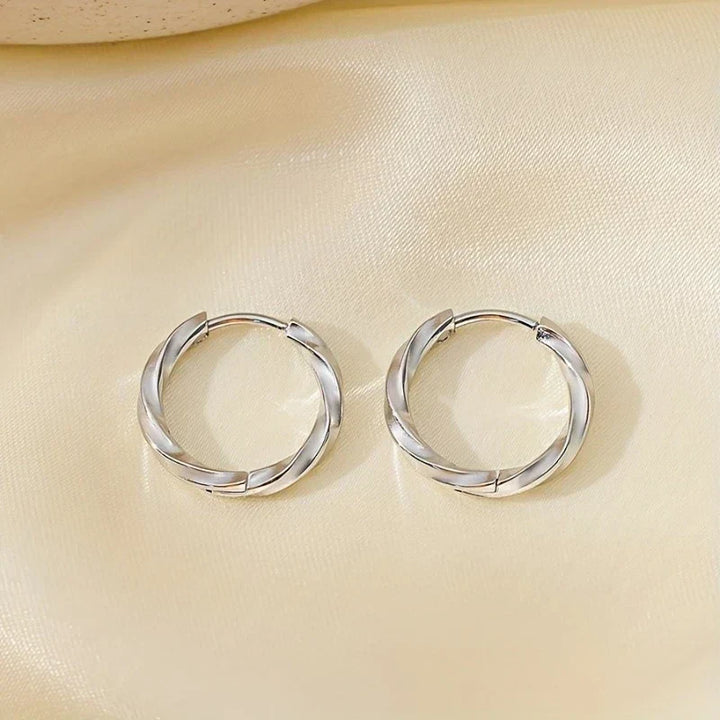 Minimalist Geometric Hanging Earrings