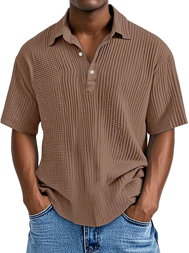 Retro Summer Shirt for Men - Elena Harper