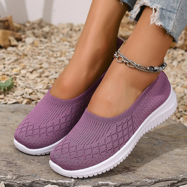 Sofina Non-slip Breathable Slippers, view 5 - Elena Harper