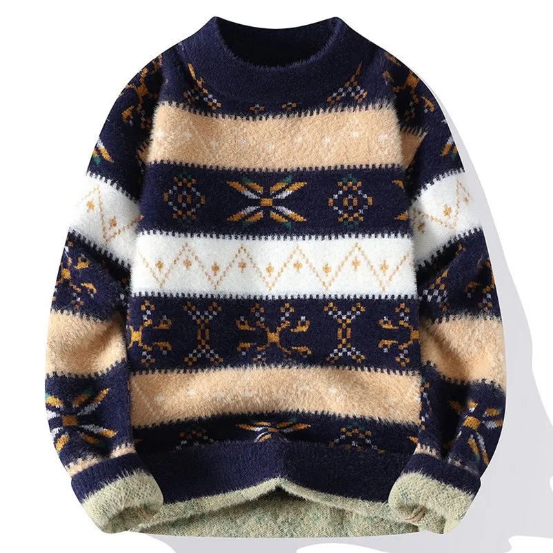 Ireneo Cozy Knit Sweater, view 2 - Elena Harper