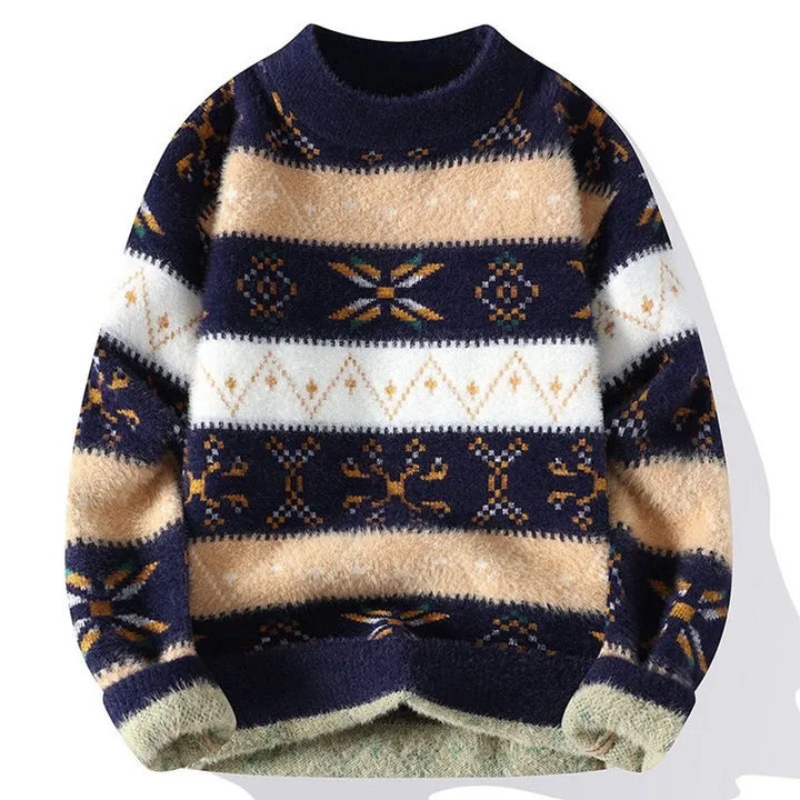 Ireneo Cozy Knit Sweater, view 2 - Elena Harper